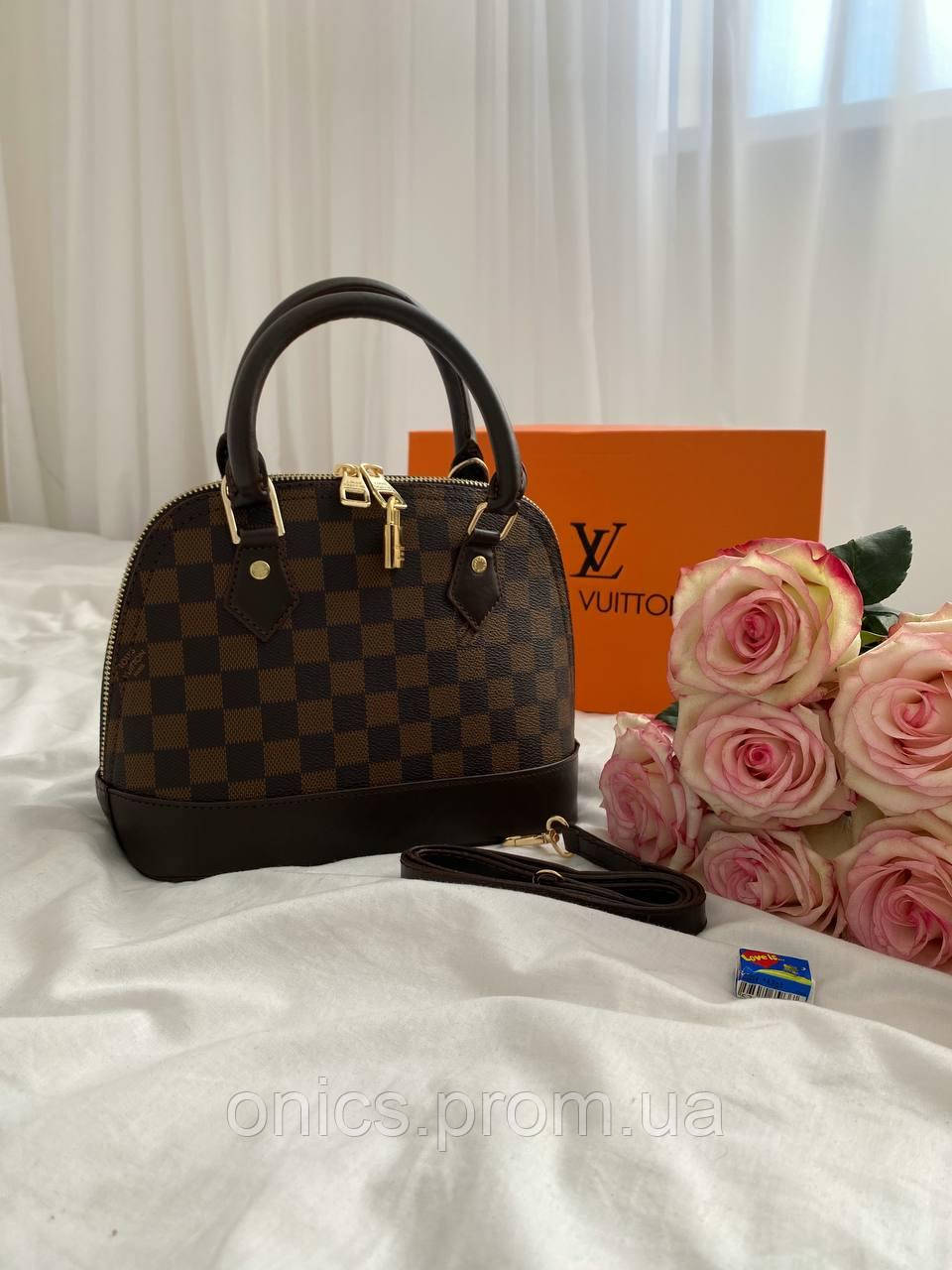 L Vuitton Alma 30x20x12 женские сумочки и клатчи хорошее качество - фото 1 - id-p2003977712