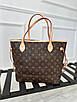 Жіноча стильна сумка Louis Vuitton Neverfull monogram, фото 2