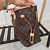 Жіноча стильна сумка Louis Vuitton Neverfull monogram, фото 6