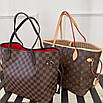 Жіноча стильна сумка Louis Vuitton Neverfull monogram, фото 7