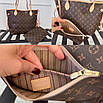 Жіноча стильна сумка Louis Vuitton Neverfull monogram, фото 10