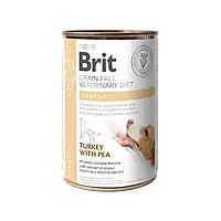 Brit Grain Free Veterinary Diet Hepatic Turkey with Pea 400 г лечебный влажный корм для собак (170053-23) LV