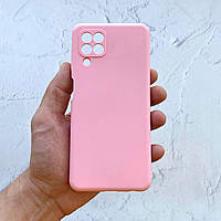 Чехол на Samsung Galaxy M32 Silicone Case розовый силиконовый / для Самсунг Гелекси М32