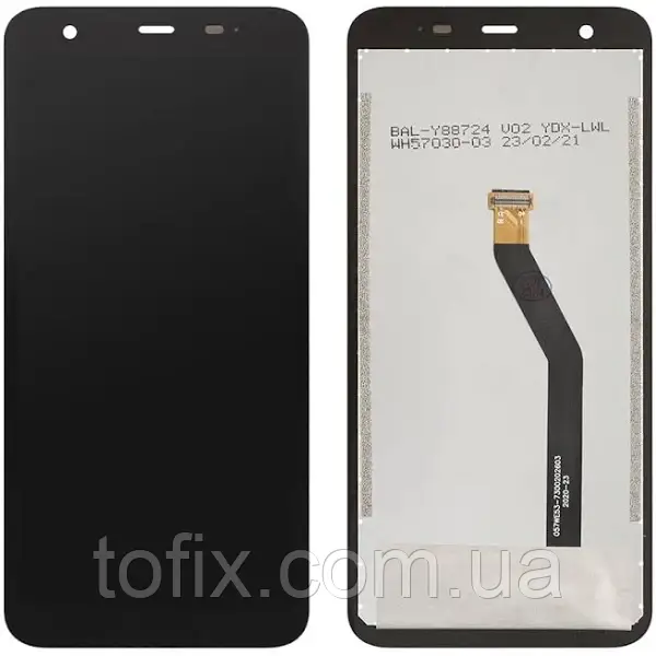 Дисплей Blackview BV6300/BV6300 Pro модуль у зборі (екран та сенсор),оригінал, чорний