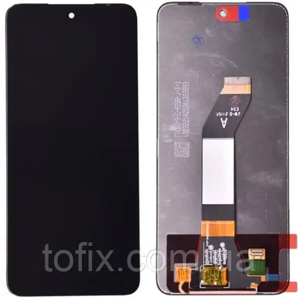 Дисплей Xiaomi Redmi 10/Redmi Note 11 4G модуль у зборі (екран та сенсор), чорний
