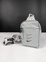 Сумка Nike Mini Bag Swoosh, Серая, Мессенджер, сумка через плечо, барсетка Найк