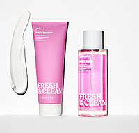 Набор для тела Fresh & Clean Victoria s Secret Pink оригинал