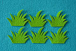 "Трава та каміння", іграшки з фетру на липучках для розвивальних килимків Wonderwall®, 28 елементів, фото 8