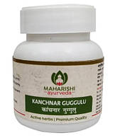 Канчнар Гугул, гуггул / Kanchanar Guggul, Maharishi Ayurveda 60 tab - лимфа, щитовидная железа