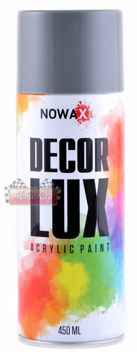 Краска акриловая для дисков NOWAX NX48017 (RAL 7001) серый 450мл. - фото 1 - id-p354764617