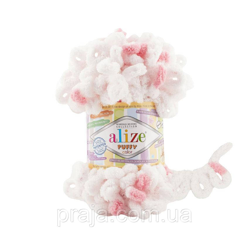 Пряжа Alize Puffy Color ( Пуффі Колор) - 6492