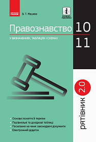 РЯТІВНИК Правознавство у визначеннях, таблицях і схемах 10-11 кл. - Ранок (105758)