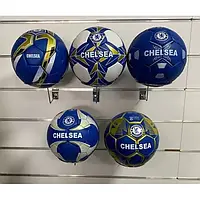 М'яч футбольний клуб "Chelsea" (Grippy шкіра, ручний шов, вага 400-420 г, камера-латекс, 2-й клапан)