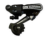 Перекидка для велосипеда задня компаньєла Shimano Sis TY 21A під болт, фото 5