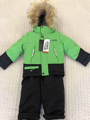 Зимовий дитячий комбінезон роздільний 92-116