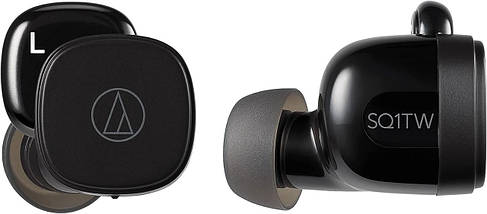 Наушники Audio-Technica ATH-SQ1TWBK Wireless in-Ear Headphones, фото 3