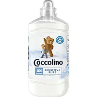 Кондиционер для белья Coccolino Sensitive Pure, 1.45 л (58 стирок)