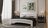 Ліжко "Ліра" 70 є витонченим поєднанням стилю, комфорту і натуральних матеріалів, фото 3
