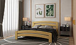 Ліжко "Ліра" 140 є витонченим поєднанням стилю, комфорту і натуральних матеріалів, фото 4