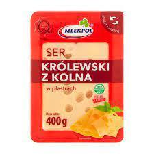 Сир Королівський Mlekpol нарізка 400г