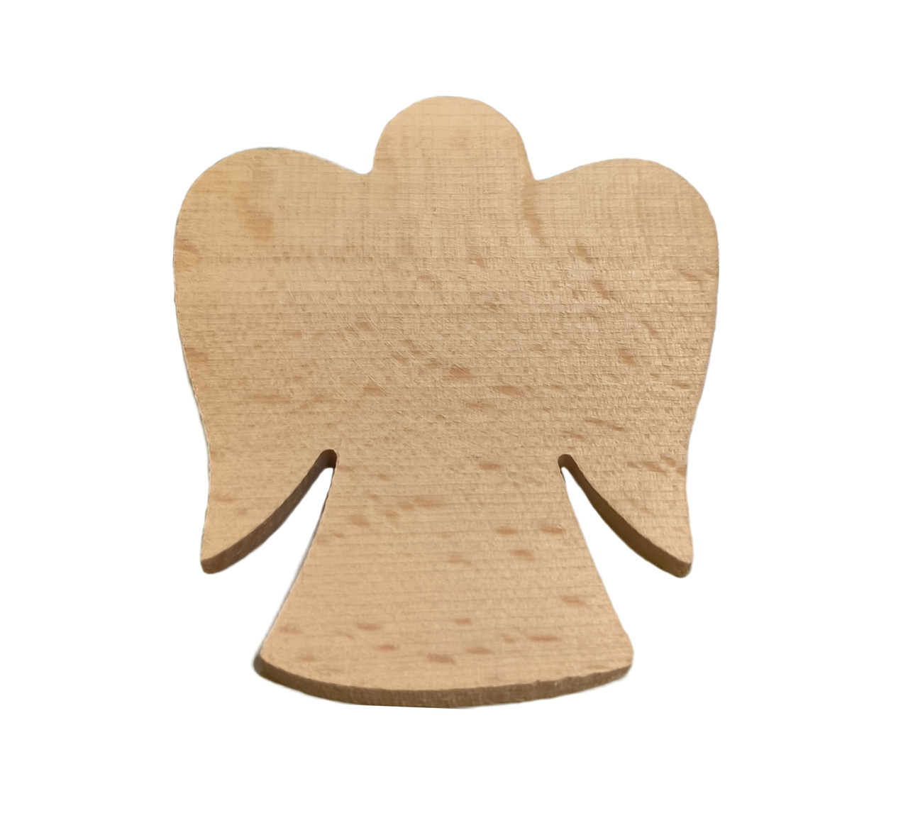 Дерев'яна заготівля магніт "Янгол" 8,5 х 7см | для декупажу під декорування для розпису