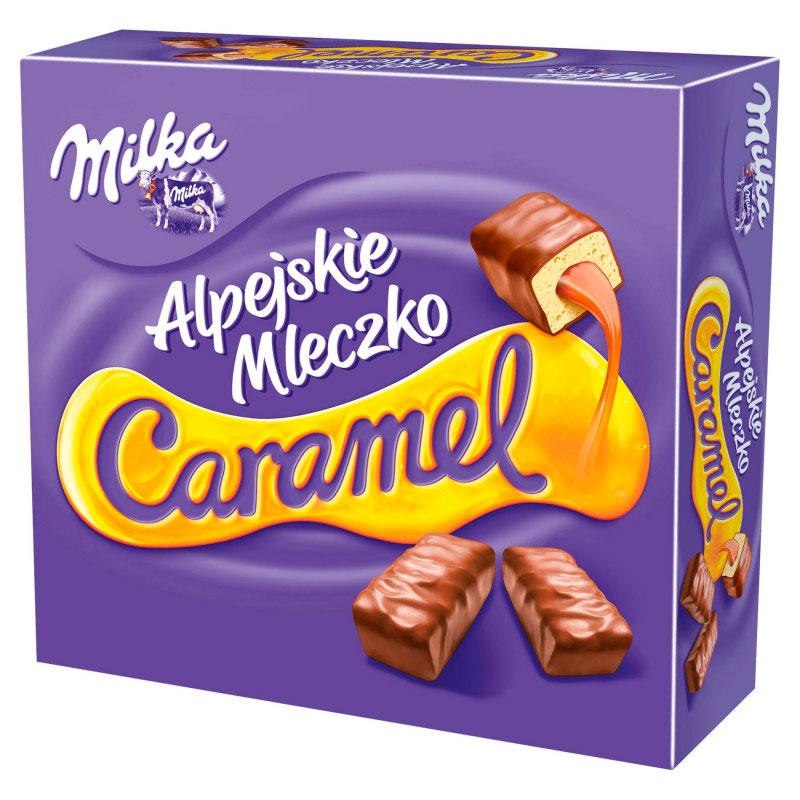 Пташине молоко Milka карамель 350 г