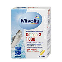 Упаковка 8 шт Витамины DM Mivolis Omega-3 60 капсул