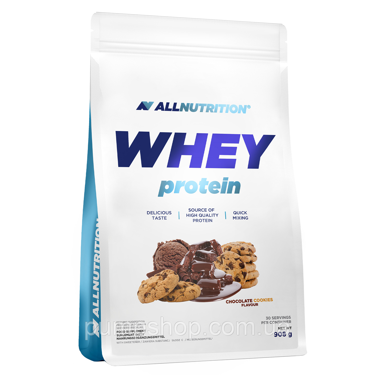 Сироватковий протеїн AllNutrition Whey Protein 908 г  ( різні смаки )