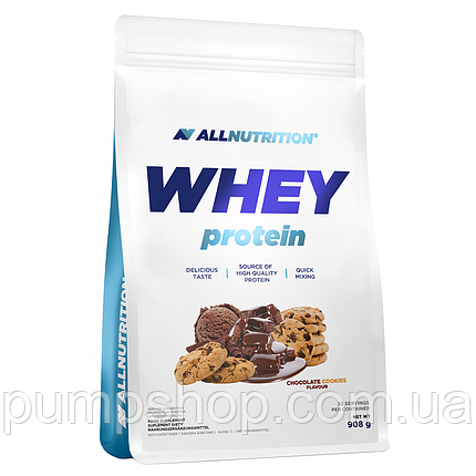 Сироватковий протеїн AllNutrition Whey Protein 908 г  ( різні смаки ), фото 2