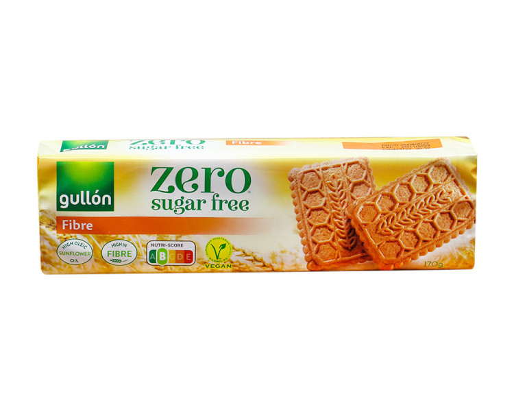 Печиво GULLON без цукру Fibre 170 г