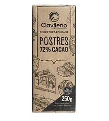 Шоколад Clavileno Postres 72% cacao 250 г