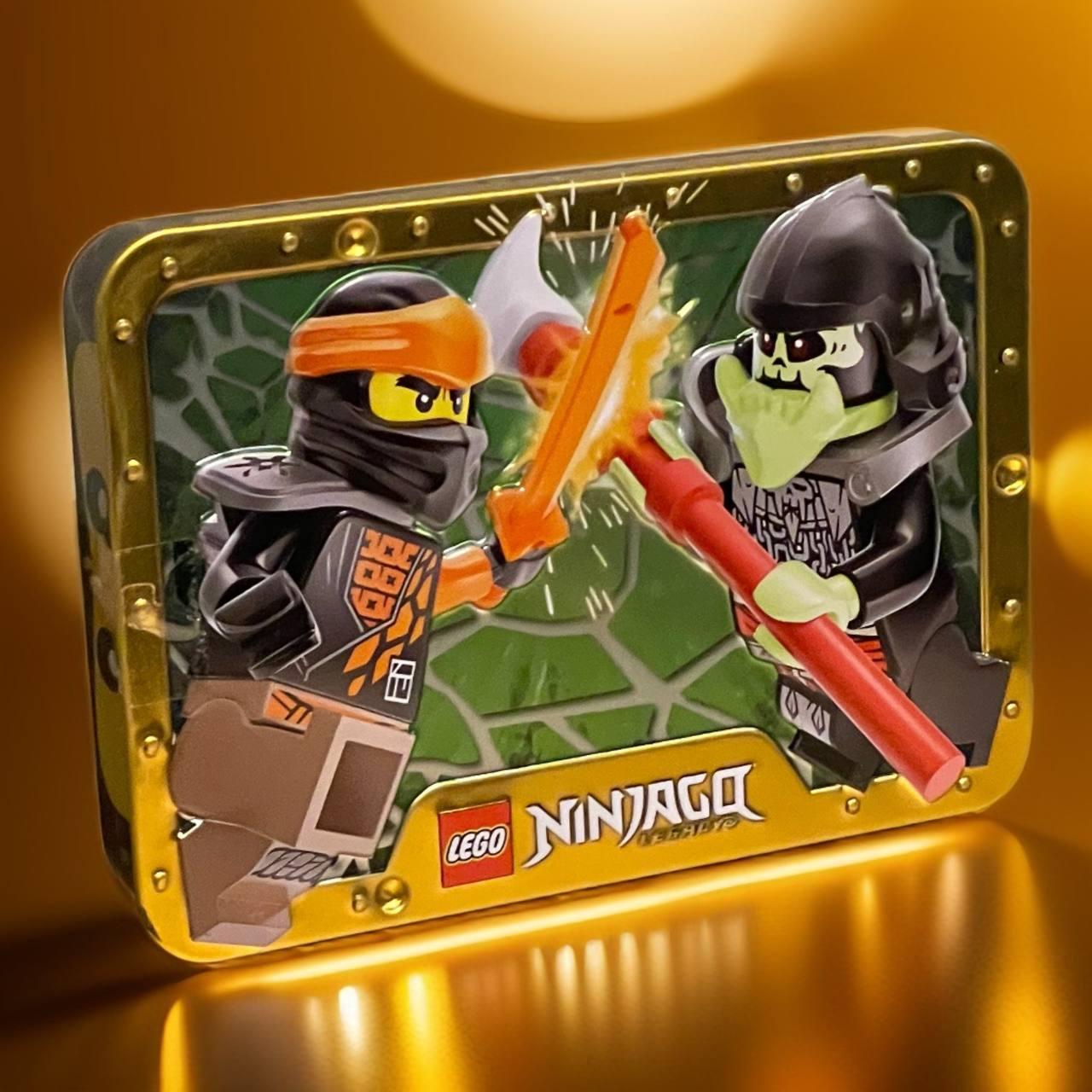 Lego Ninjago Cole vs Skelett Reiter