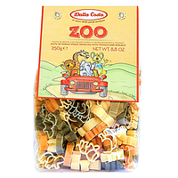 Упаковка 8 шт Макароны DALLA COSTA ZOO pasta с томатом и шпинатом 250г