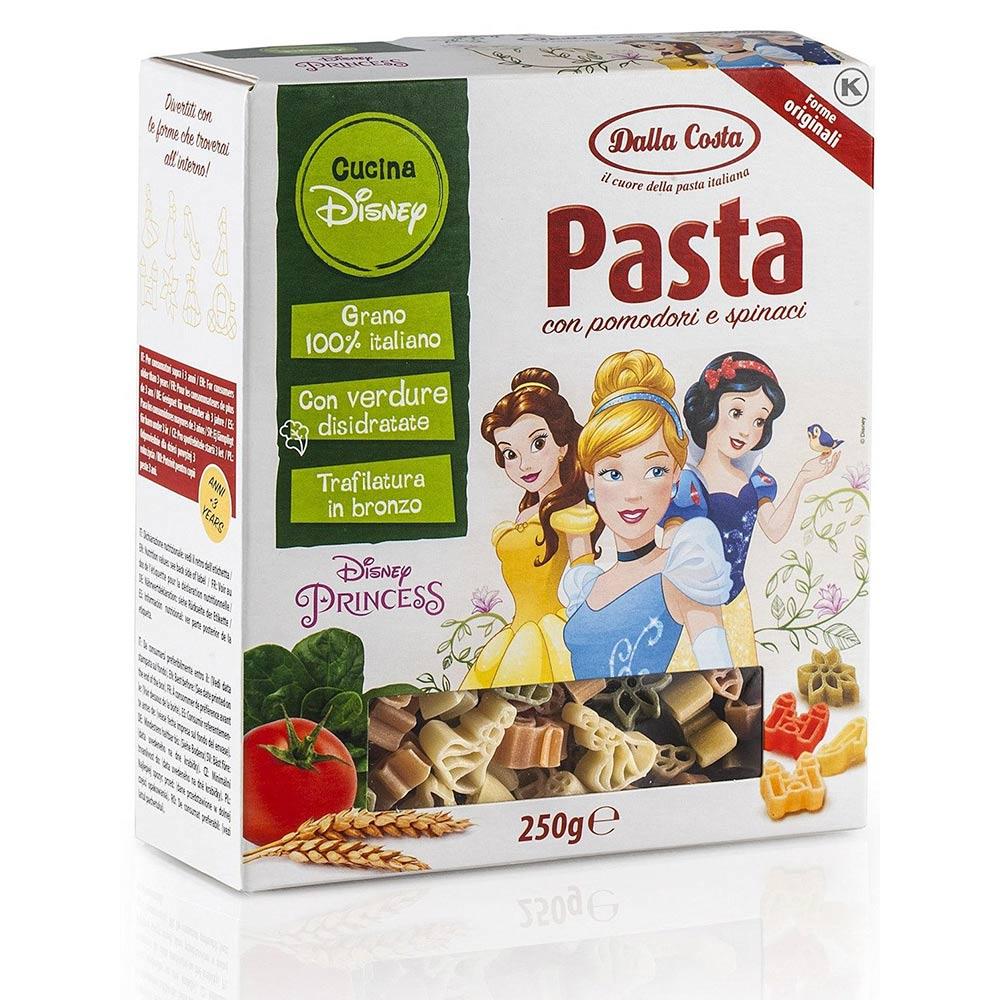 Упаковка 8 шт Макарони DALLA COSTA Disney Princess 250г