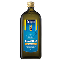 Упаковка 6 шт Оливковое масло De Cecco Extra Vergine Classico 1л