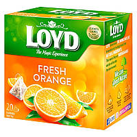Упаковка 10 шт Фруктовый чай Loyd апельсин 40г