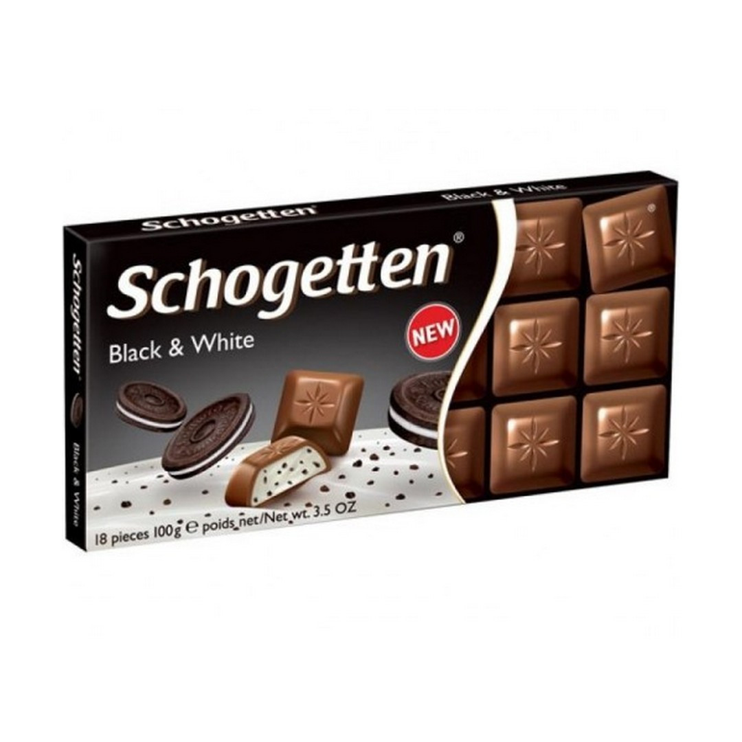 Упаковка 15 шт Шоколад Schogetten Oreo Black & White 100г