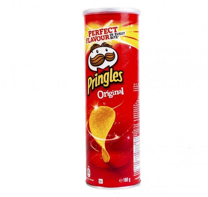 Упаковка 19 шт Чіпси Pringles Original 165 g