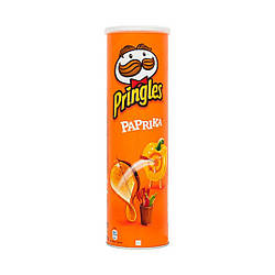 Упаковка 19 шт Чіпси Pringles Paprika Паприка 165 г