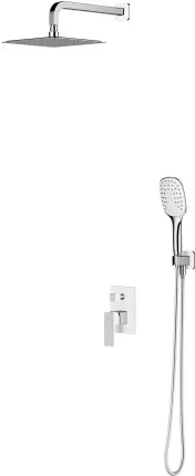 Душова система прихованого монтажу Omnires Parma Chrome White Gloss (Syspm16Acrb)