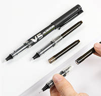 Линер Pilot V5 0,5 мм черный гелевая ручка
