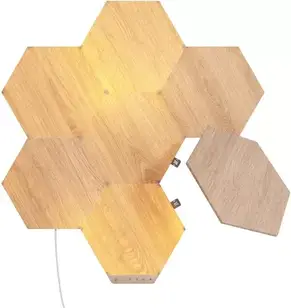 Розумна система освітлення Nanoleaf Elements Hexagons Starter Kit 7 панелей (NL52-K-7002HB-7PK)