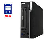 ПК Acer Veriton X2632G SFF / Intel Сore i3-4130 (2 (4) ядра по 3.4 GHz) / 8 GB DDR3 / 128 GB SSD NEW / Intel