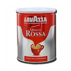 Упаковка 12 шт Кава мелена Lavazza Qualita Rossa ж/б 250 г