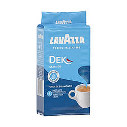 Упаковка 20 шт Кава мелена Lavazza Dek без кофеїну 250г