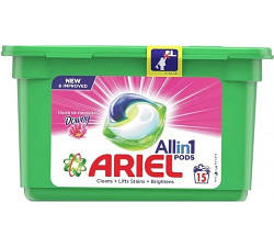 Упаковка 6 шт Капсули для прання Ariel 15 шт. Allin1 PODS Downy