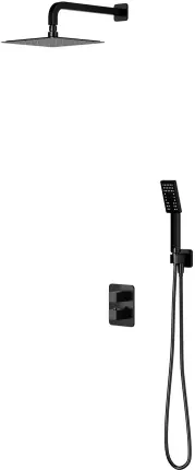 Душова система прихованого монтажу Omnires Parma Black (SYSPM11BL)