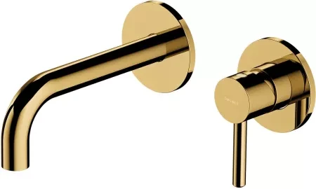Змішувач для раковини прихованого монтажу Omnires Y gold (Y1215HGL)