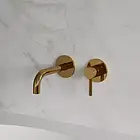 Змішувач для раковини прихованого монтажу Omnires Y gold (Y1215HGL), фото 3
