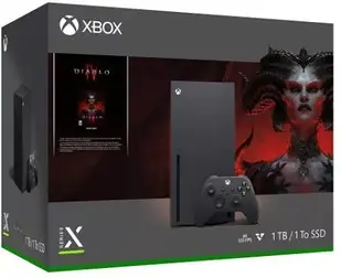 Ігрова приставка Microsoft Xbox (Series X) (1TB) + Diablo IV (RRT-00035)